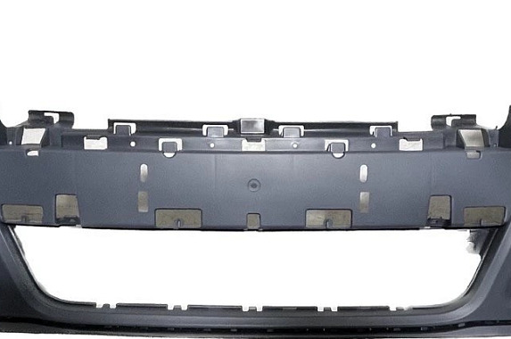 Бампер передний под омыватели и парктроники Volkswagen Passat (B6) 2005-2011 (Китай) Дисконт 10% (трещина)