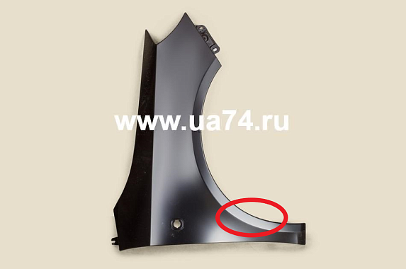 Крыло правое Skoda Fabia 2007-2015 (Тайвань / Вмятина) Дисконт 10%