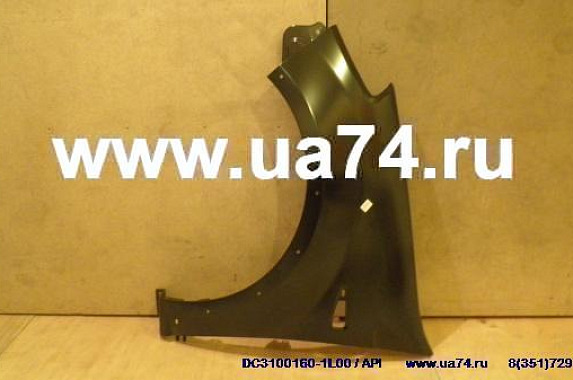 Крыло левое под расширитель Renault Sandero Stepway 2010-2014 (Тайвань)